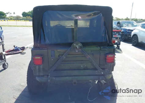 1998 Jeep Wrangler Sport из США, поврежденный, VIN 1J4FY19S3WP755988